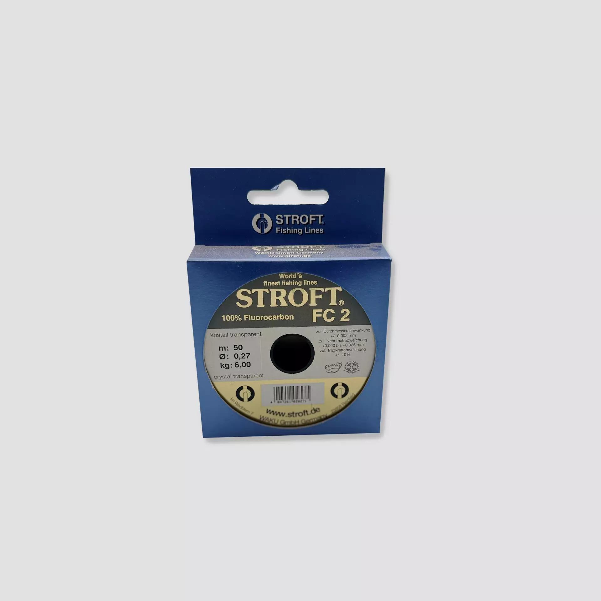 Stroft FC2 0,27mm Fluorocarbon Misina 50m