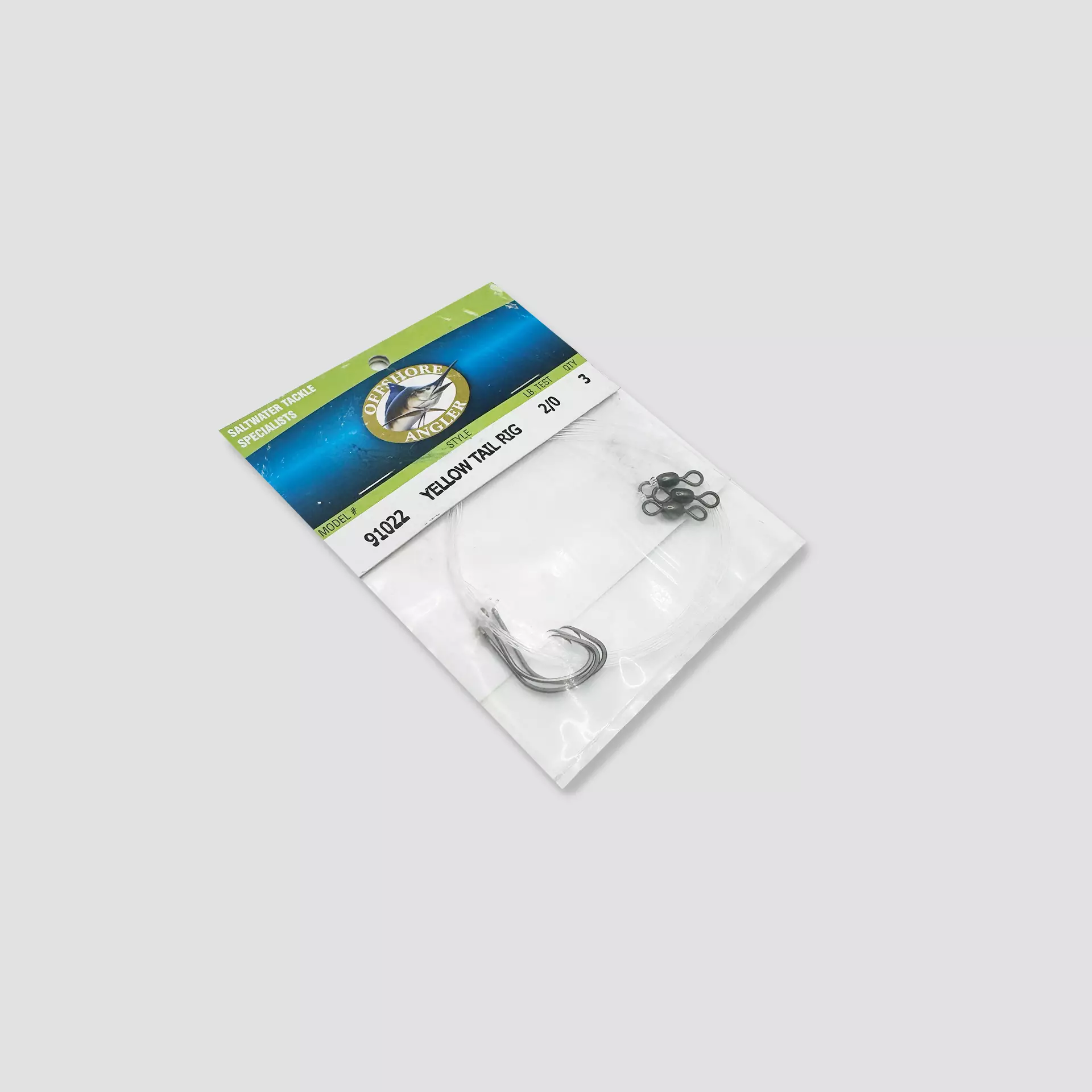 Yellow Tail Rig  2/0 İğne ve Fırdöndü Takım